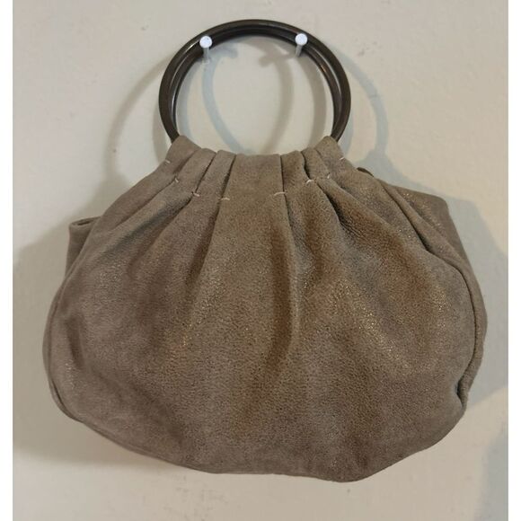 COUTURE
 DONALD J. PLINER 
MADE IN THE MOUNTAINS OF ITALY Mini HOBO Nubuck Bag - Picture 2 of 12